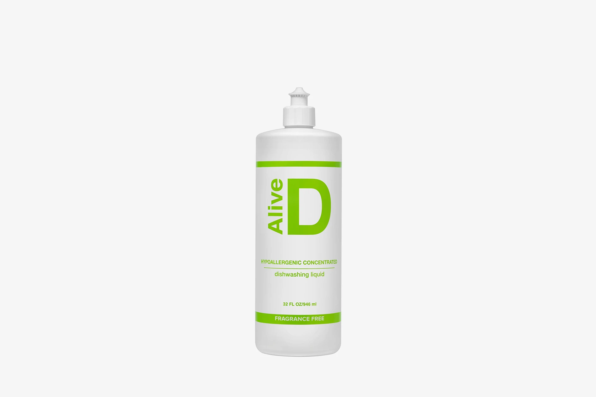 Alive D Hypoallergenic concentrated dishwashing liquid